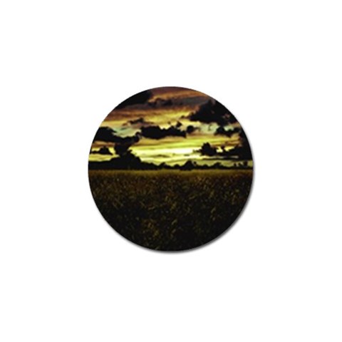 Dark Meadow Landscape  Golf Ball Marker 4 Pack from ZippyPress Front