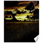 Dark Meadow Landscape  Canvas 8  x 10  (Unframed)