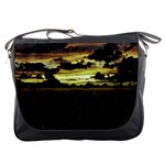 Dark Meadow Landscape  Messenger Bag