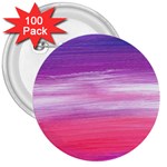 Abstract In Pink & Purple 3  Button (100 pack)
