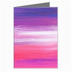Abstract In Pink & Purple Greeting Card