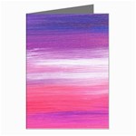 Abstract In Pink & Purple Greeting Card (8 Pack)