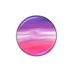 Abstract In Pink & Purple Golf Ball Marker (for Hat Clip)