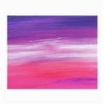 Abstract In Pink & Purple Glasses Cloth (Small, Two Sided)