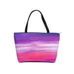 Abstract In Pink & Purple Large Shoulder Bag