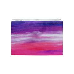 Abstract In Pink & Purple Cosmetic Bag (Medium) from ZippyPress Back