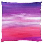 Abstract In Pink & Purple Large Cushion Case (Single Sided) 