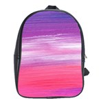 Abstract In Pink & Purple School Bag (XL)