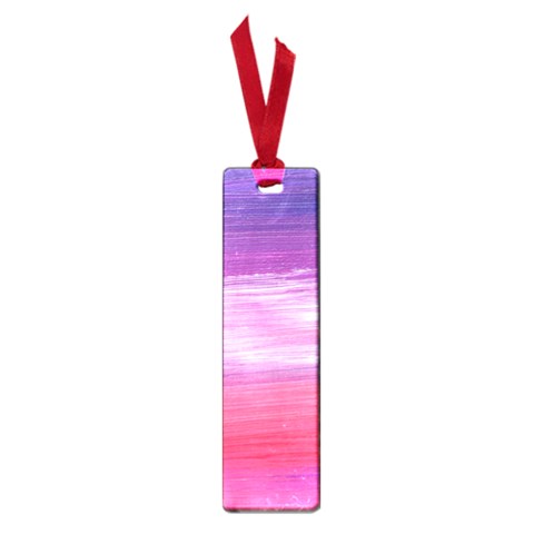 Abstract In Pink & Purple Small Bookmark from ZippyPress Front