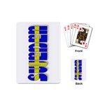 Flag Spells Sweden Playing Cards (Mini)