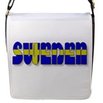 Flag Spells Sweden Flap Closure Messenger Bag (Small)