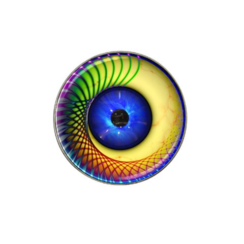 Eerie Psychedelic Eye Golf Ball Marker 10 Pack (for Hat Clip) from ZippyPress Front