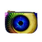 Eerie Psychedelic Eye Coin Change Purse