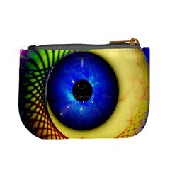 Eerie Psychedelic Eye Coin Change Purse from ZippyPress Back