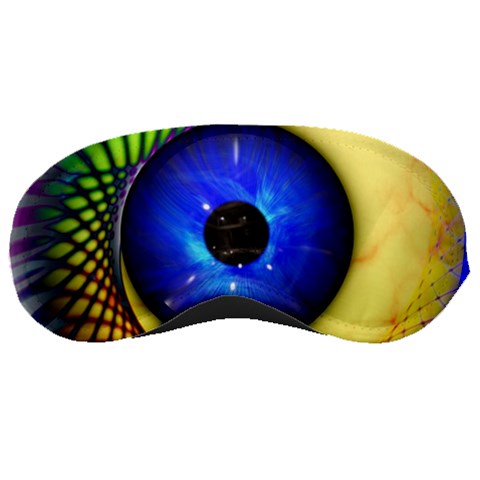 Eerie Psychedelic Eye Sleeping Mask from ZippyPress Front