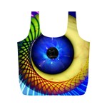 Eerie Psychedelic Eye Reusable Bag (M)