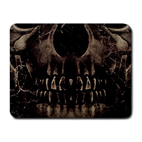 Skull Poster Background Small Mouse Pad (Rectangle) from ZippyPress Front