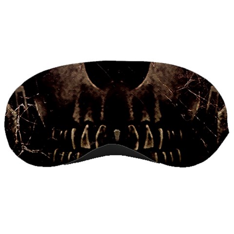 Skull Poster Background Sleeping Mask from ZippyPress Front
