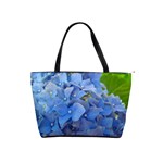 Blue Hydrangea Large Shoulder Bag