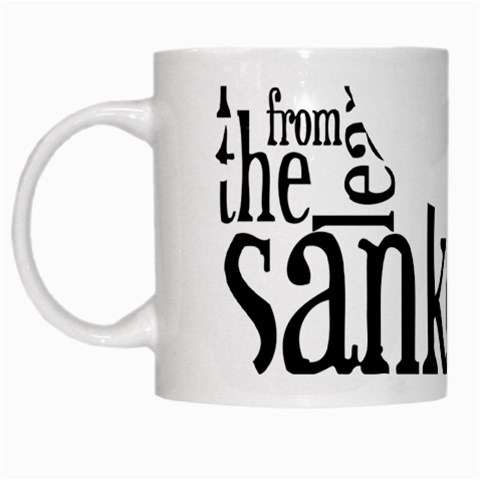 Sankofashirt White Coffee Mug from ZippyPress Left