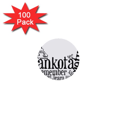Sankofashirt 1  Mini Button (100 pack) from ZippyPress Front