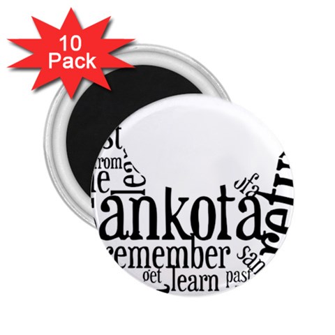 Sankofashirt 2.25  Button Magnet (10 pack) from ZippyPress Front