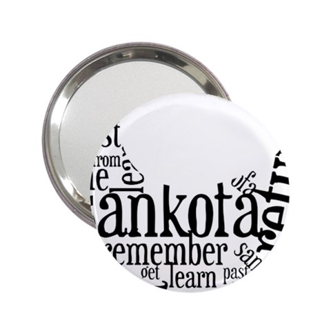 Sankofashirt Handbag Mirror (2.25 ) from ZippyPress Front