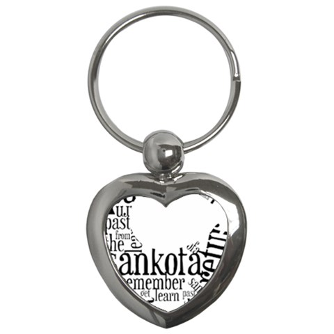 Sankofashirt Key Chain (Heart) from ZippyPress Front