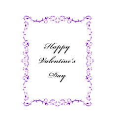 Valentine s Small Greeting Card from ZippyPress Back Inside