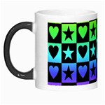 Rainbow Stars and Hearts Morph Mug