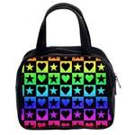 Rainbow Stars and Hearts Classic Handbag (Two Sides)