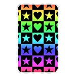 Rainbow Stars and Hearts Memory Card Reader (Rectangular)