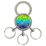 Glitter 4 3-Ring Key Chains