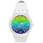 Glitter 4 Round Plastic Sport Watch (M)