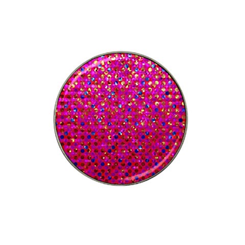 Polka Dot Sparkley Jewels 1 Hat Clip Ball Marker (10 pack) from ZippyPress Front