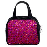 Polka Dot Sparkley Jewels 1 Classic Handbags (2 Sides)