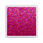Polka Dot Sparkley Jewels 1 Memory Card Reader (Square) 
