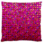 Polka Dot Sparkley Jewels 1 Large Cushion Cases (One Side) 