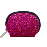 Polka Dot Sparkley Jewels 1 Accessory Pouches (Small) 