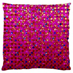 Polka Dot Sparkley Jewels 1 Standard Flano Cushion Cases (Two Sides)  from ZippyPress Back