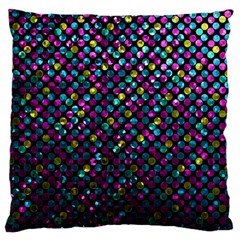 Polka Dot Sparkley Jewels 2 Large Flano Cushion Cases (Two Sides)  from ZippyPress Front
