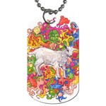 Psychedelic Goat Dog Tag (Two Sides)