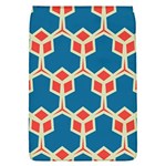Orange shapes on a blue background			Removable Flap Cover (L)
