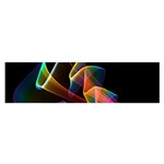 Crystal Rainbow, Abstract Winds Of Love  Satin Scarf (Oblong)