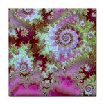 Raspberry Lime Delighraspberry Lime Delight, Abstract Ferris Wheel Face Towel