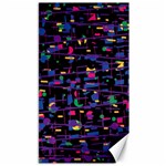 Purple galaxy Canvas 40  x 72  