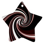 Decorative twist Star Ornament (Two Sides) 