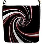 Decorative twist Flap Messenger Bag (S)