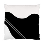 White and black abstraction Standard Cushion Case (One Side)