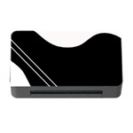 White and black abstraction Memory Card Reader with CF